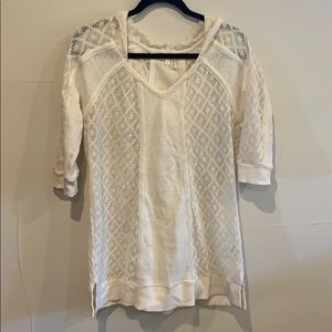Anthropologie meadow rue cotton beach cover-up M